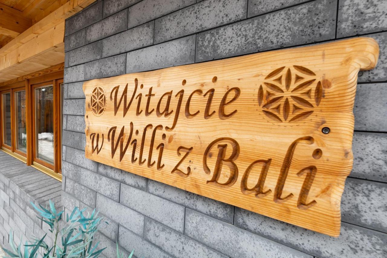 Willa Z Bali Spa - Jacuzzi Sauny Grota Solna-Teznia Poronin Exterior foto